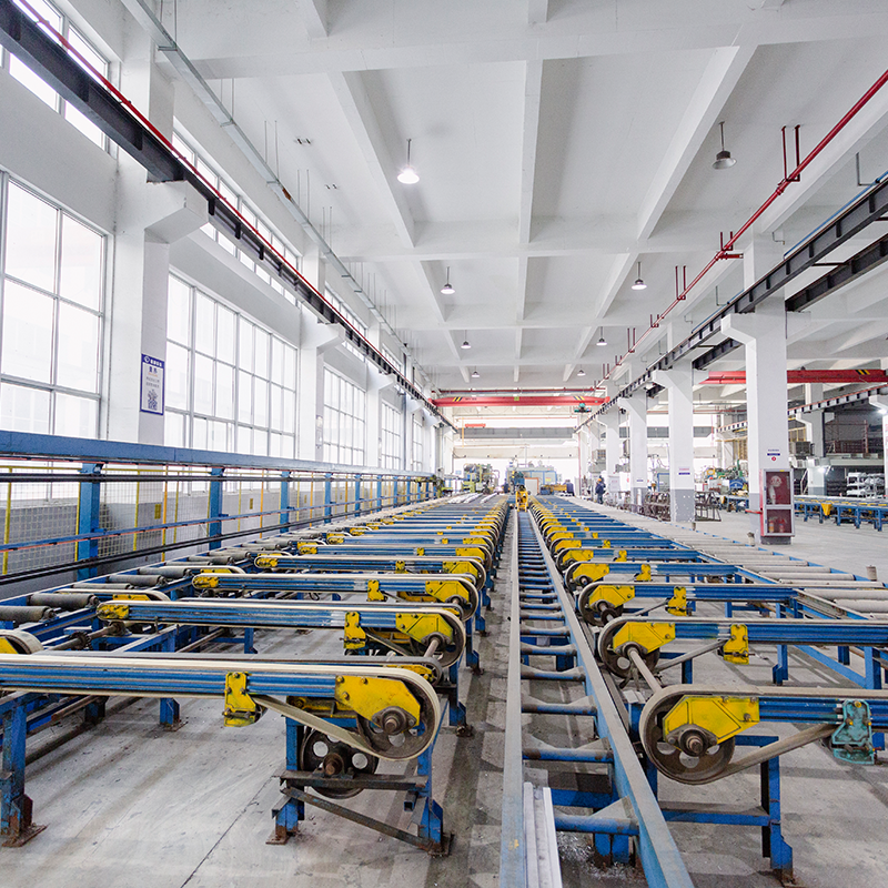 Xưởng ép đùn - Máy ép giường nguội 1450T